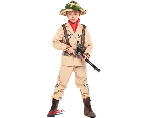 Costume di carnevale CACCIATORE DELLA SAVANA BABY